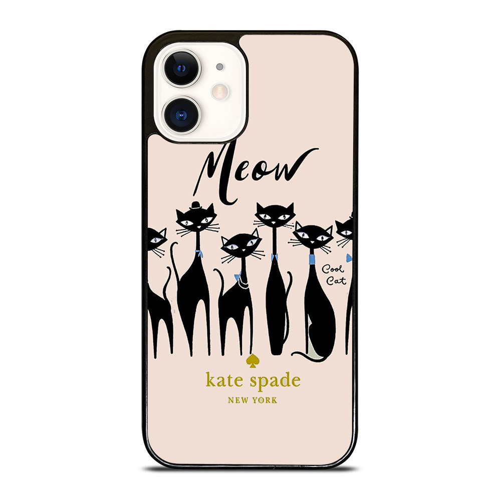 KATE SPADE MEOW CAT iPhone 12 Case